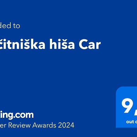Villa Pocitniska Hisa Car Dobrovnik Exterior foto